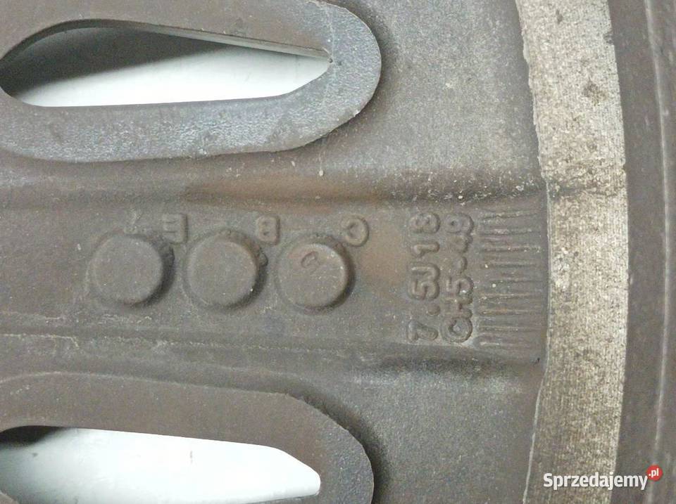 FELGA ALUMINIOWA R18 5X108 ET49 OC65MM 75J18 sprzedam