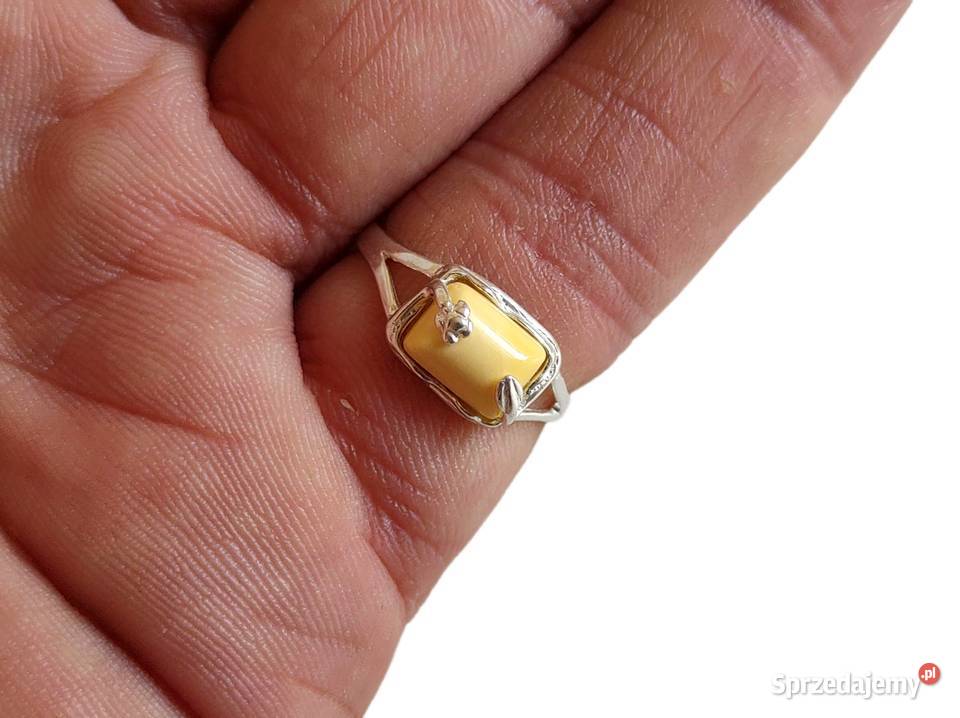 7548 Listek Bursztyn Kwiatek Kędzierzyn-Koźle