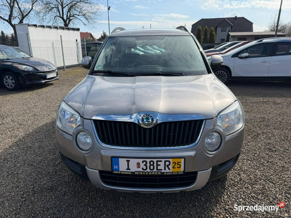 koda Yeti klimatronic gwarancja 14TSi I 2009 wielkopolskie Zbąszyń
