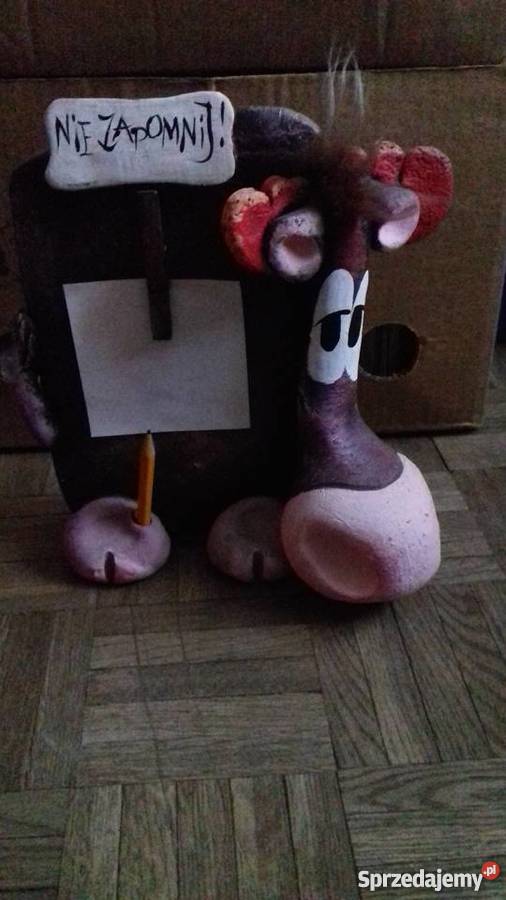Figurka krowa notatnik