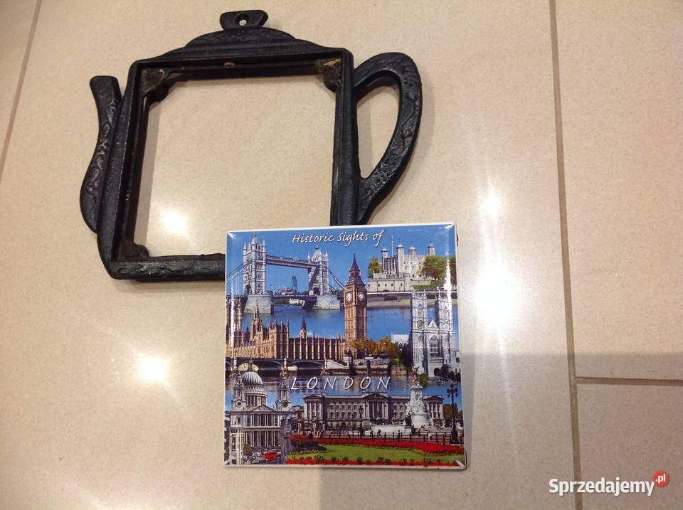 Podstawka Żeliwna Stara Sygnowana Nowa Sól