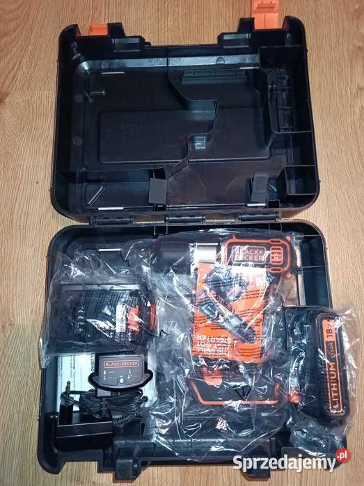 Wkrętarka BlackDecker zasilanie akumulatorowe 18 wielkopolskie