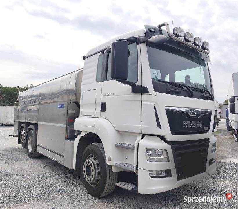 Cysterna do mleka Man Volvo Scania szyberdach lubelskie Biała Podlaska
