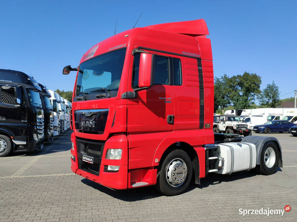 MAN TGX 18480 STANDARD XLX EURO 6 Automat Dwa blokada mostu Widełki