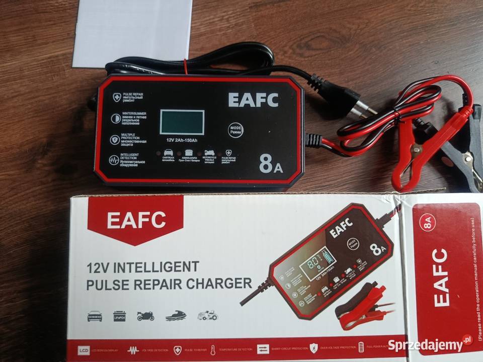 Prostownik ładowarka samochodowa 8A 12V Rzeszów sprzedam