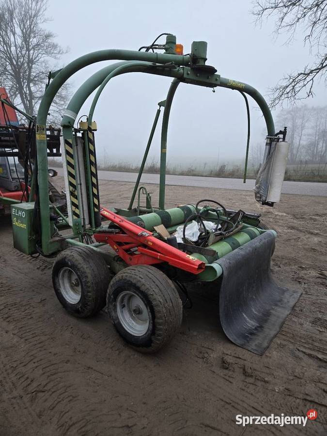 Owijarka Elho z mocowaniem do prasy belującej