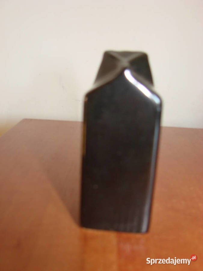 czarna ceramiczna solniczka Dom i Ogród Pruszcz Gdański