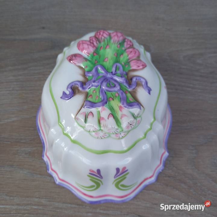 Ozdobna forma porcelanowa foremka Franklin Mint
