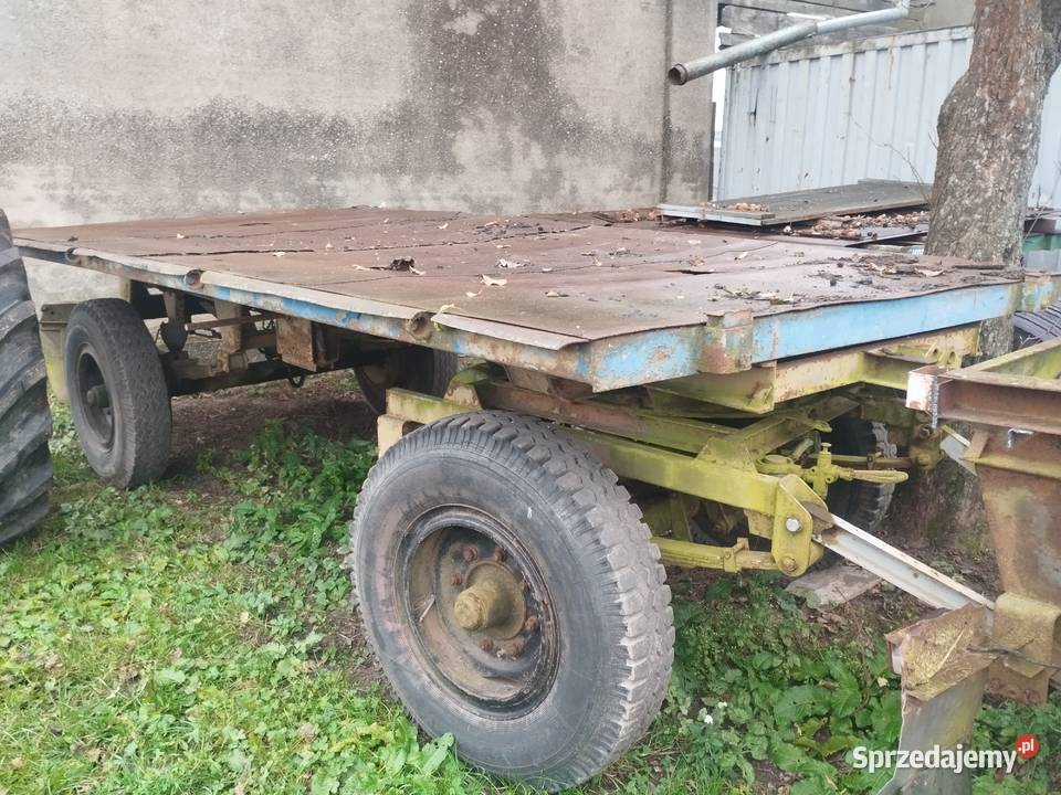 Przyczepy rolnicze wywrotkiplatformy thk5 hw60 sprzedam