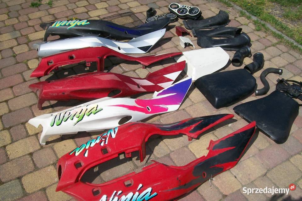 kawasaki zx6plastiki kanapy zbiornik paliwa Lwówek Śląski