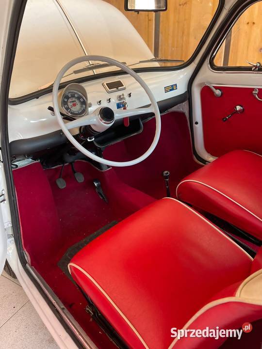 Fiat 500 Otto bulloni 1965 r w fajnym stanie Ostrołęka