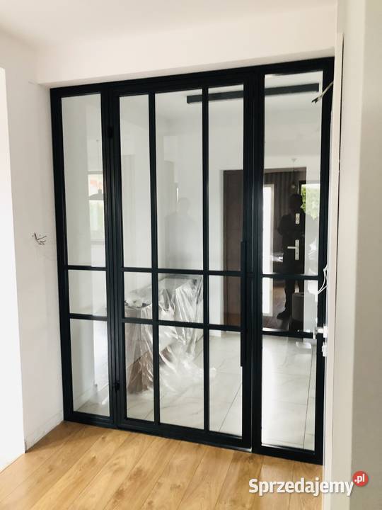 Dzwi loftowe ścianki loftowe przeszklenia Łomża