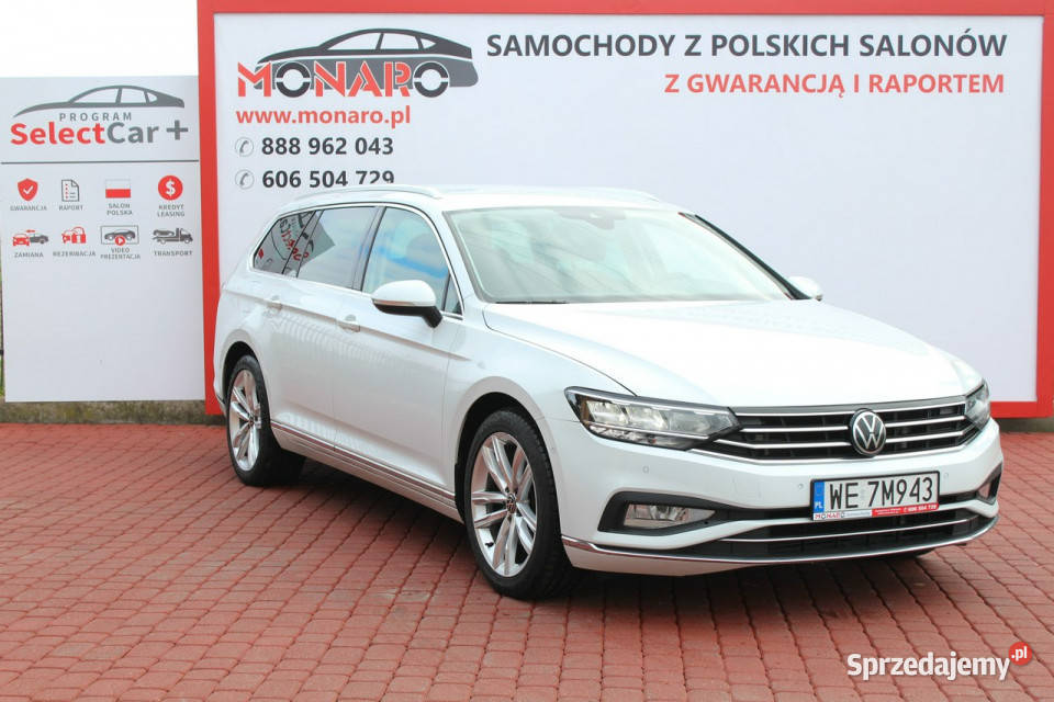 Volkswagen Passat ELEGANCE 20 TDI DSG Salon pełny VAT Włocławek