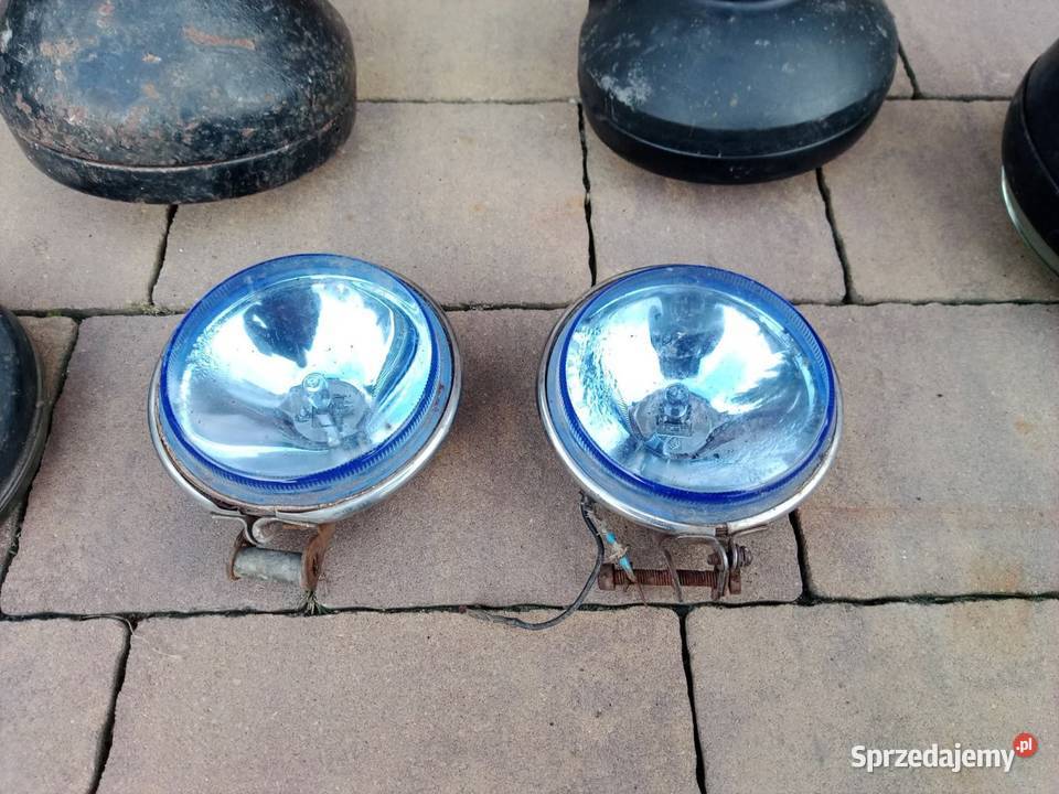 Lampy WSK Simson ursus MZ milicja policja