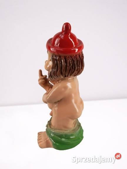 Figura Dekoracja Krasnal Nago Białystok