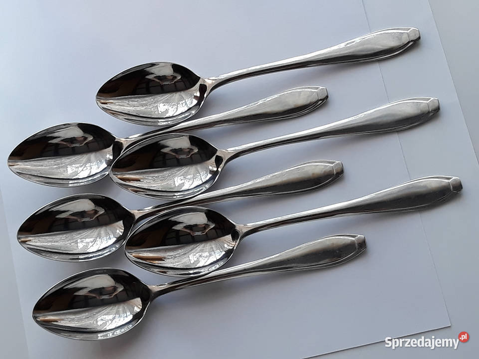 Łyżki obiadowe KANT BAKELIT Gerlach sztućce PRL Sztućce śląskie Dąbrowa Górnicza