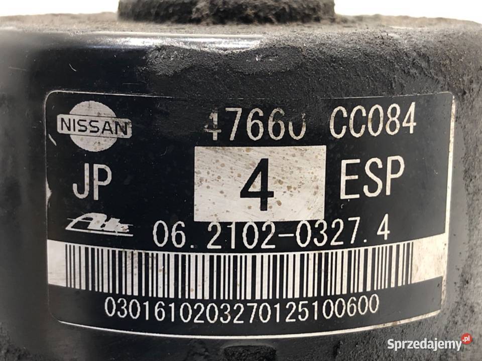 POMPA ABS NISSAN MURANO Z50 47660CC084 35 234 osobowe
