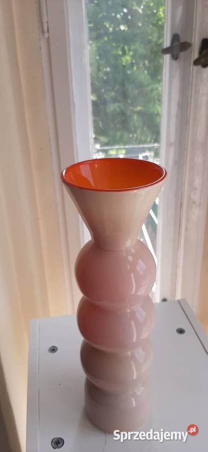 Wazon ze szkła kolorowego Świdnica