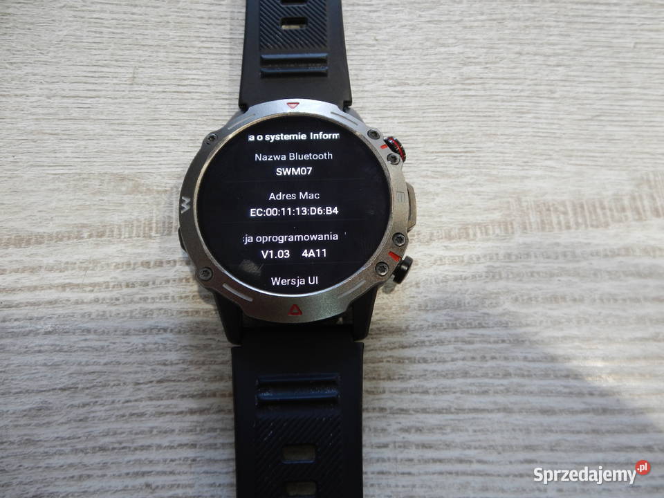 Smartwatch Blavec Raptor M07 Gwarancja podkarpackie Leżajsk sprzedam