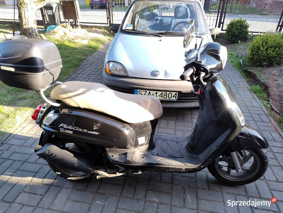 Skuter Sym Fidlle II 125 na prawo jazdy kat B Łazy