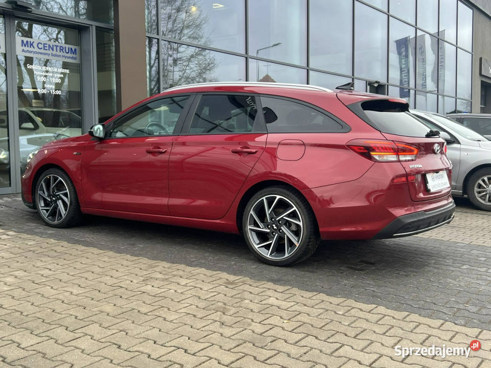 Hyundai i30 15TGDI 48V 160 7DCT N Lline Comfort czujnik martwego pola Piotrków Trybunalski