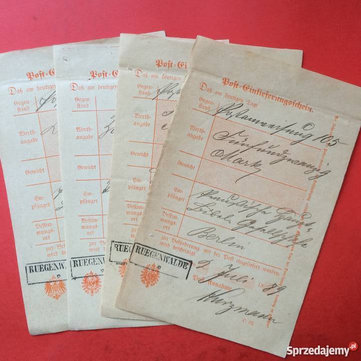 746 Dokumenty Niemieckie Szczecin