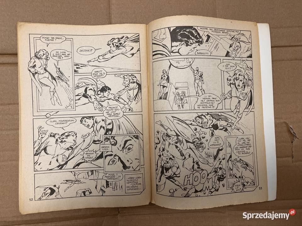 Komiks Superman 50 lat fantasy i s-f Kultura i Rozrywka