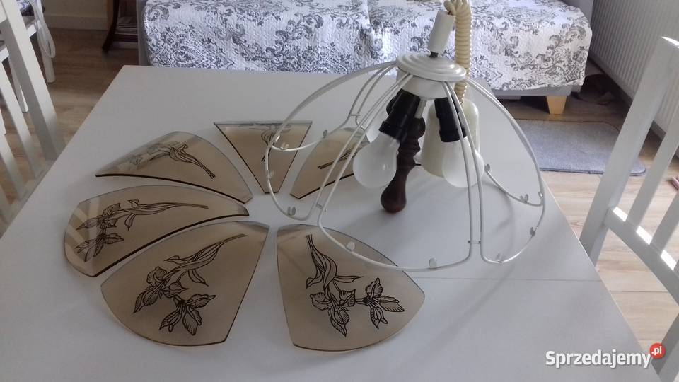 Lampa wisząca sufitowa ściągana do sprzedania sprzedam
