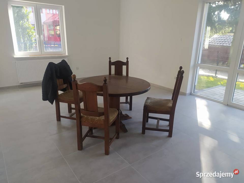 Stół dębowy holenderski okrągły Kraków