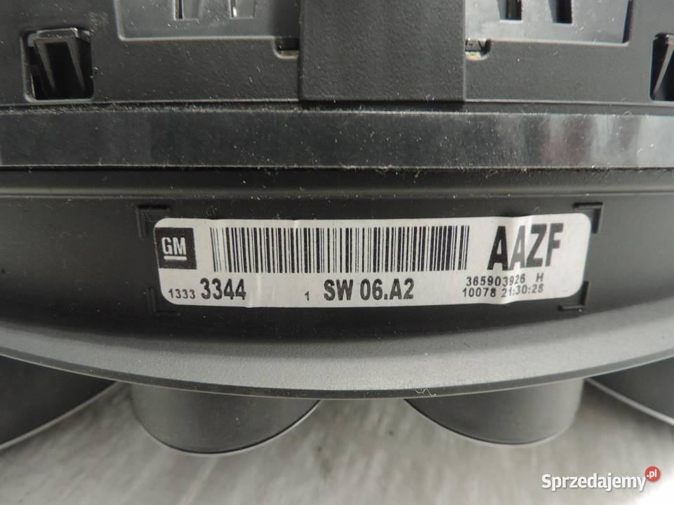 LICZNIK ZEGARY INSIGNIA A 20 CDTI EUROPA