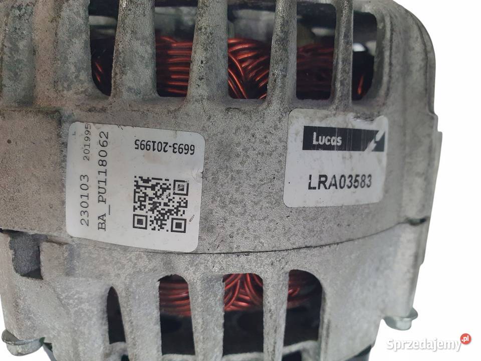 ALTERNATOR Opel Insignia 20 CDTI Lucas LRA03583 Chełm