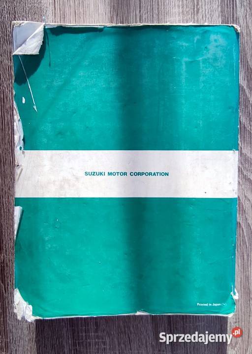 Książka Suzuki Swift Service Manual 1300 Rok wydania 1991