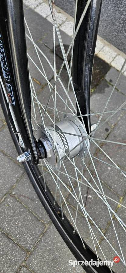 Rower alu damka koła 26 nexus 3 prądnica