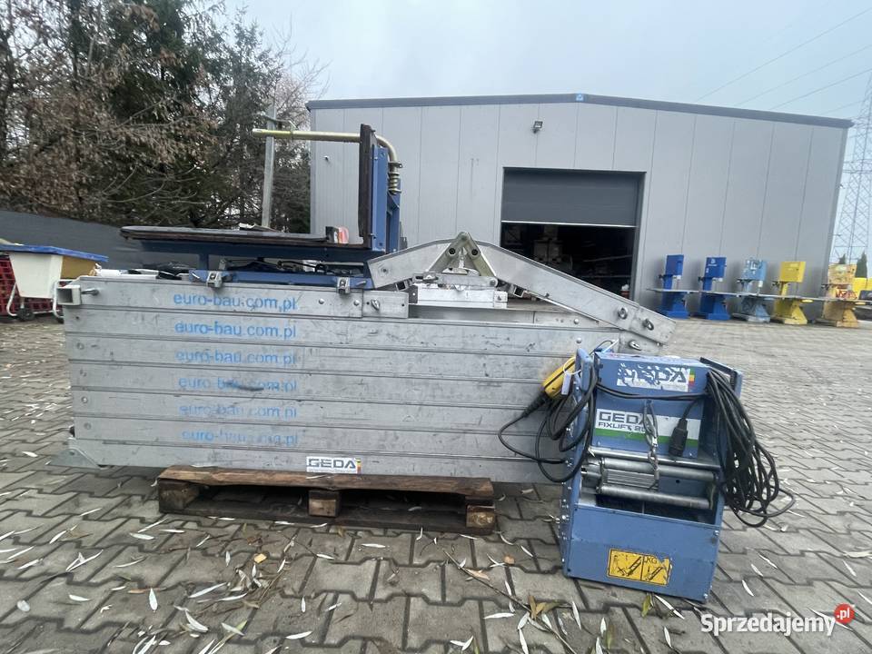 Winda drabina dekarska Geda FixLift 14m 338 Ślesin