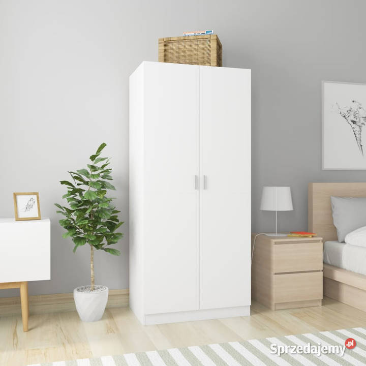 Szafa biała 80x52x180 materiał drewnopochodny Warszawa