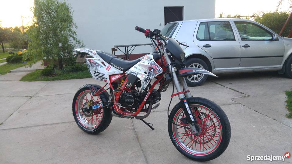 Supermoto 4t Peugeot Xp6 125cc derbi senda Peugeot podkarpackie Wola Zdakowska