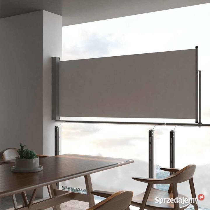 vidaXL Tarasowa zwijana markiza boczna 100 x 300 Markizy i osłony