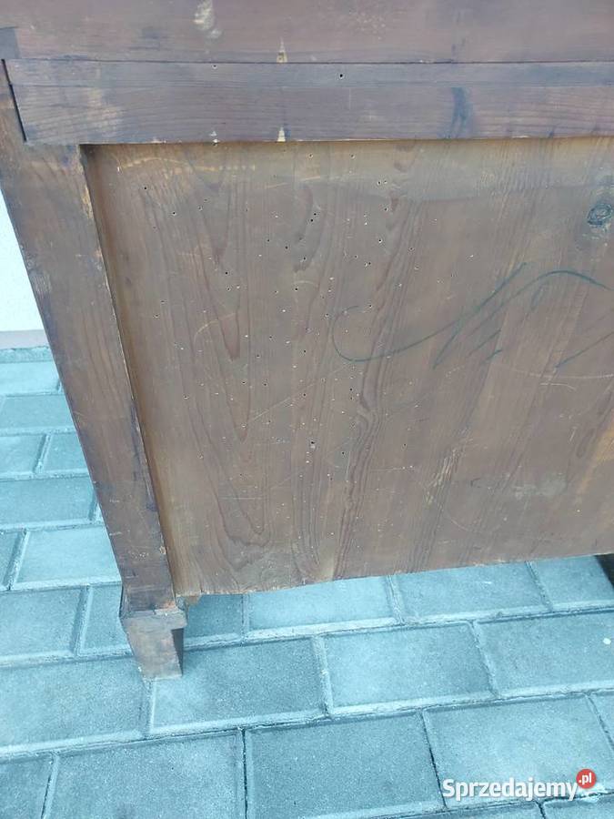 Stary mały kredens eklektyczny około 1900r