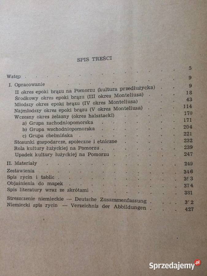 3513 Kultura Łużycka Na Pomorzu Szczecin sprzedam