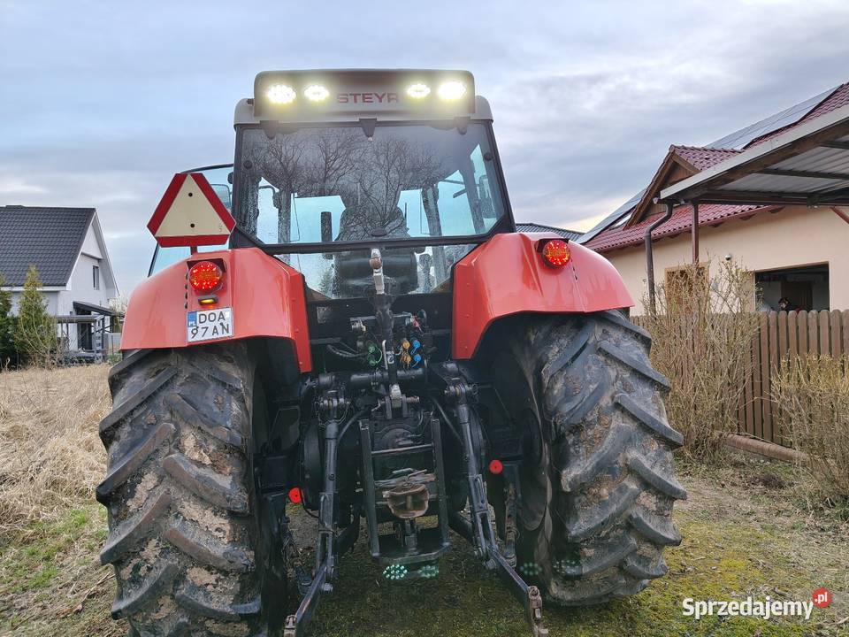 Ciągnik rolniczy Steyr 9145 Półbiegi pod obciążeniem Kostrzyn nad Odrą