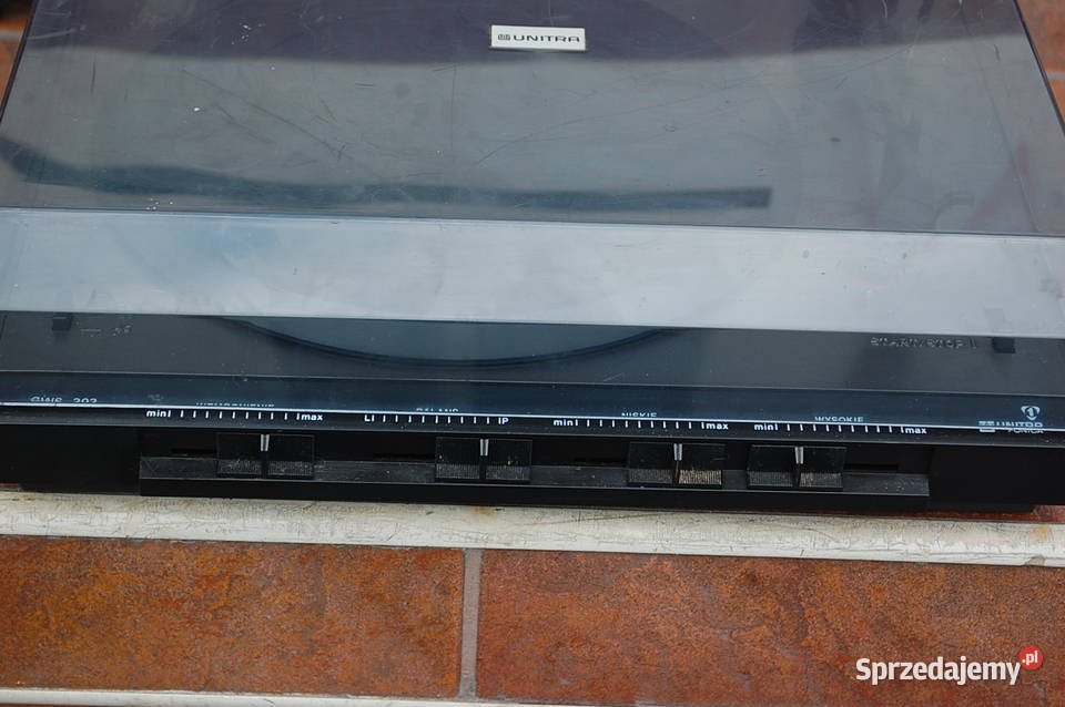 Gramofon GWS303 półautomatyczny Unitra Fonica Dąbrowa Górnicza