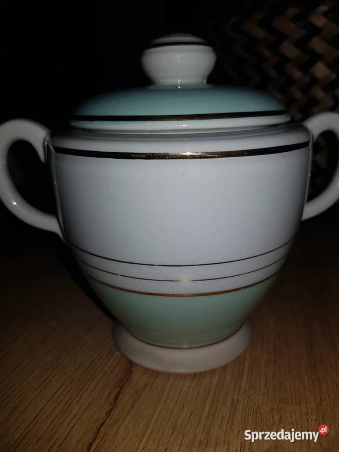 Cukiernica porcelana francuska Luneville Wola Podłężna