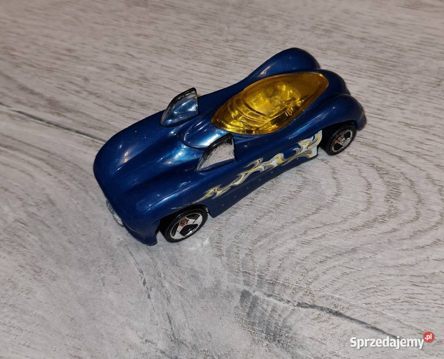 Autko samochód resorak Hot Wheels niebieski Łódź sprzedam