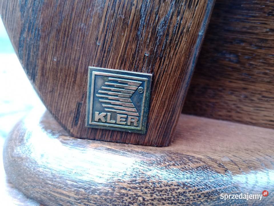 Komplet Wypoczynkowy KLER 3 1 1 i Ława Dąb skóra Kozy