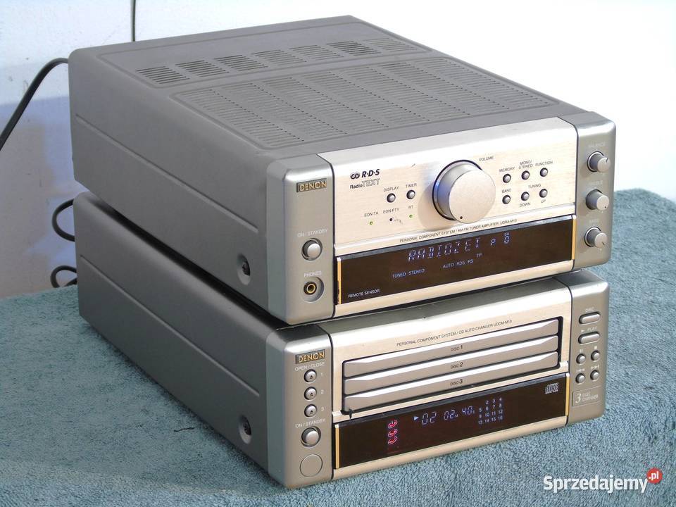 Amplituner i CD Denon UDRA i UCD M10 sprawne podkarpackie Jasło sprzedam