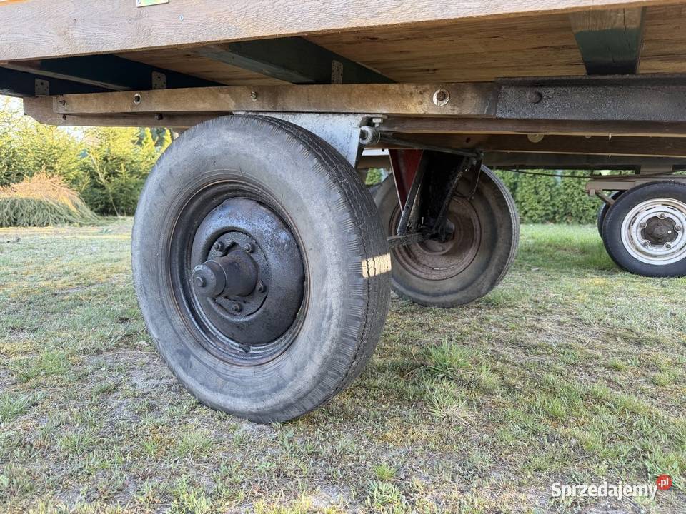 Przyczepa rolnicza ogrodowa do sadu wożenia lubuskie