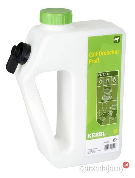 Drencher cieląt Profi z sondą elastyczną 2 litry Kamionna