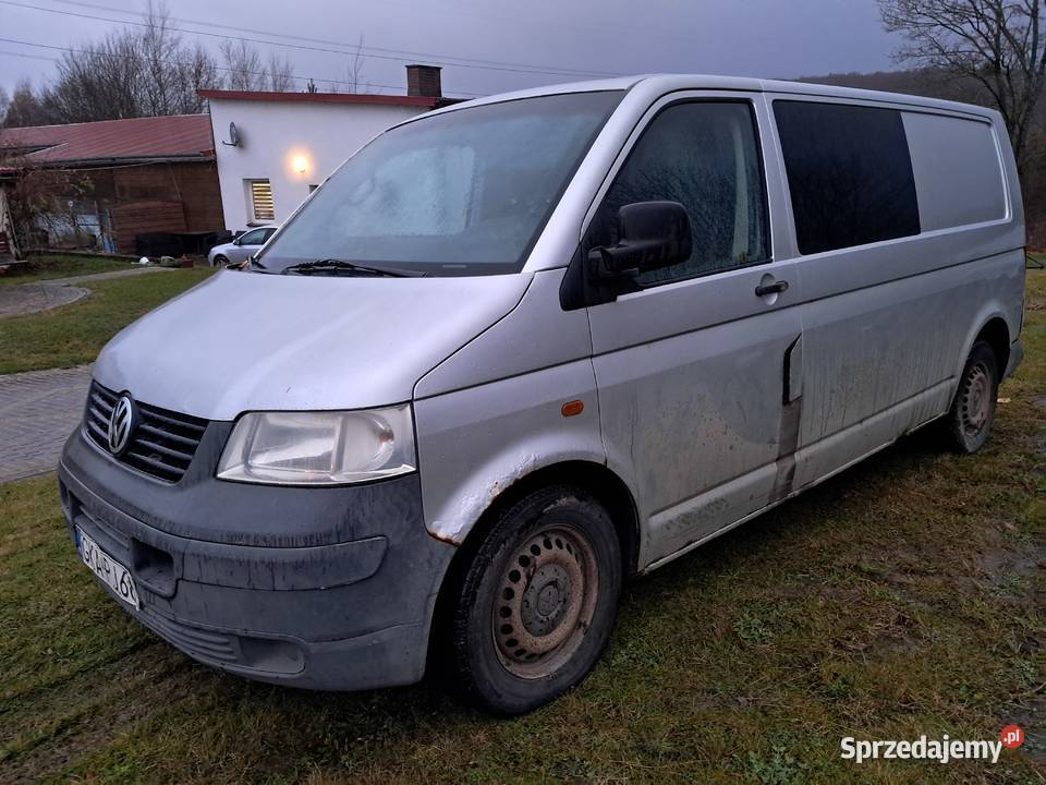 Syndyk sprzeda Volkswagen Transporter T5 19 592000km pomorskie