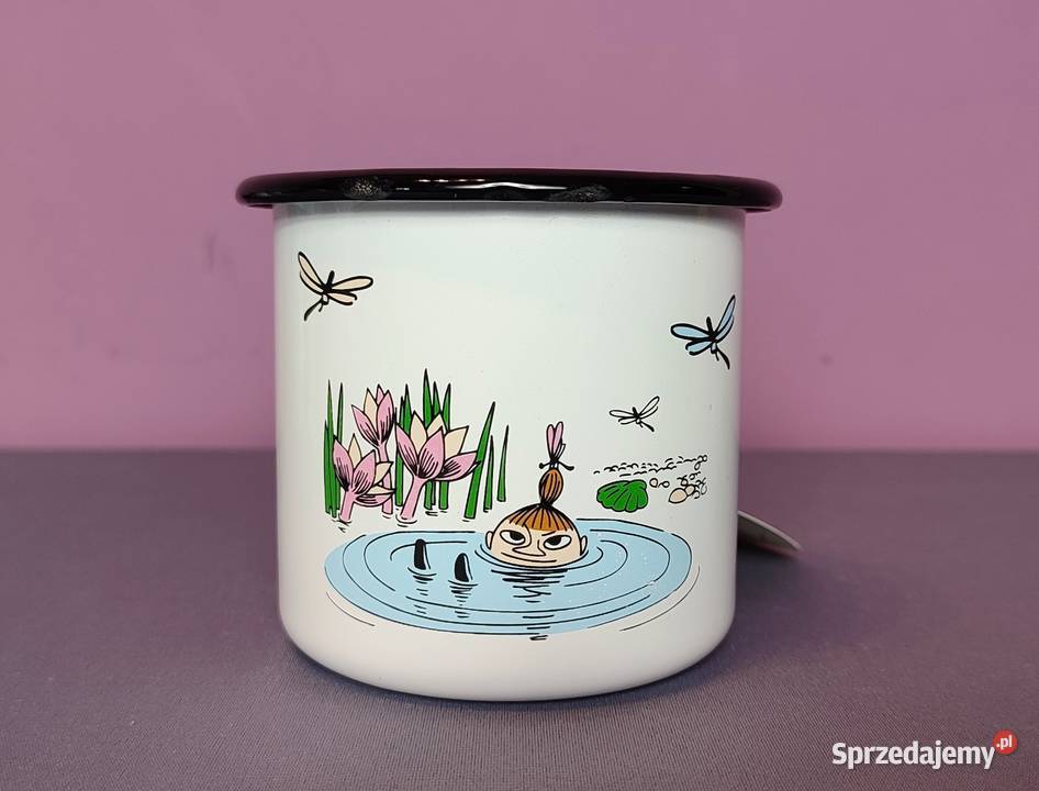 Kubek Muminki Mała Mi MUURLA emaliowany 370ml z Jasień sprzedam