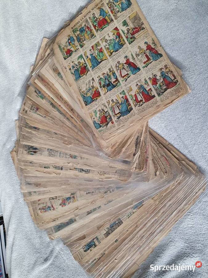 Serie Encyclopedique Glucq 75 plansz z 1883 roku Komiksy Gdynia